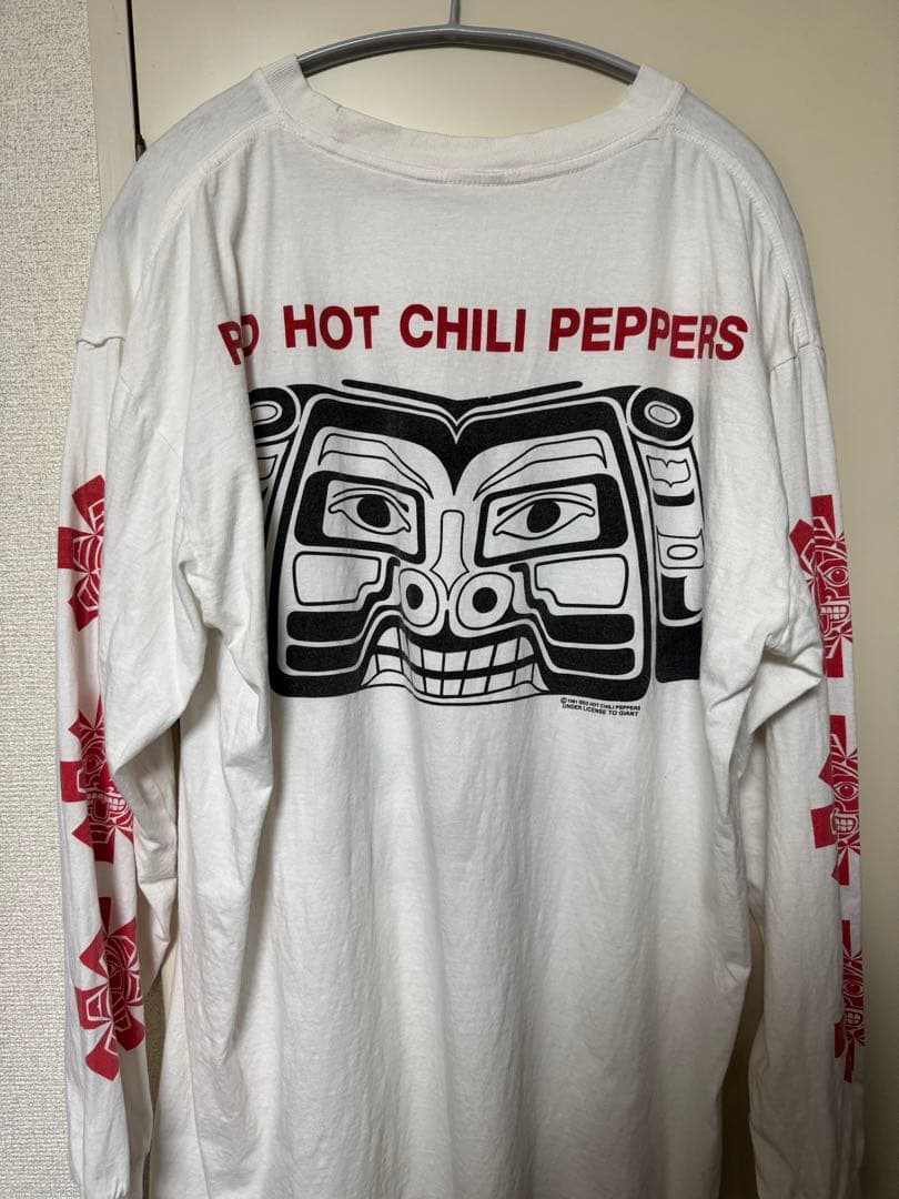 【90s 当時物】RED HOT CHILI PEPPERS ロングTシャツ