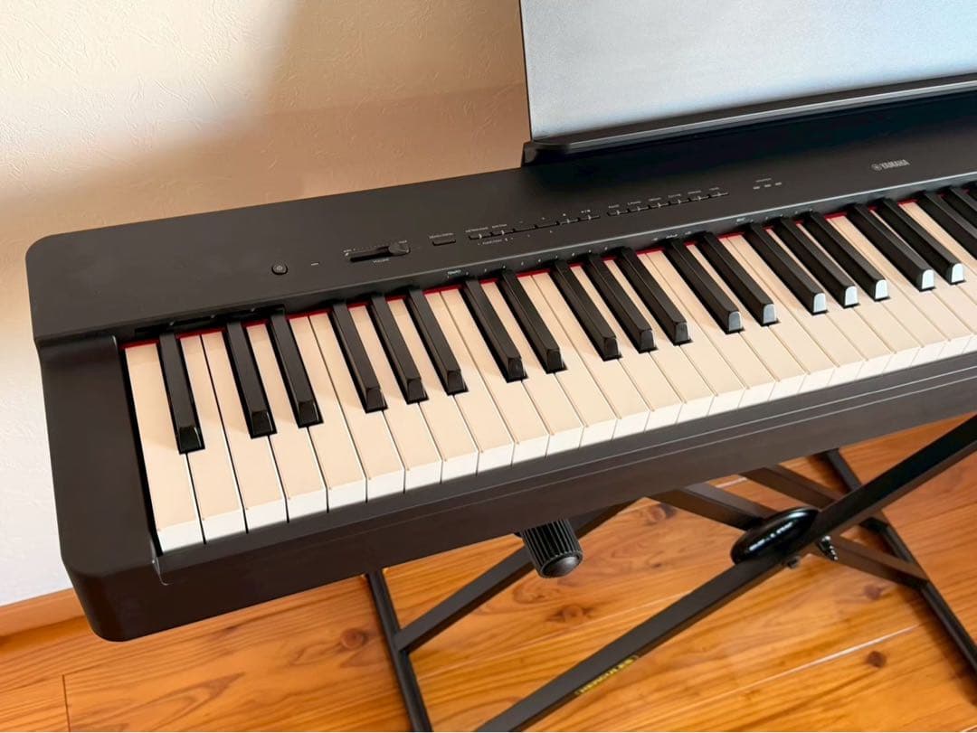 ヤマハ　P-225B 電子ピアノ&スタンドKS120B◆美品です！