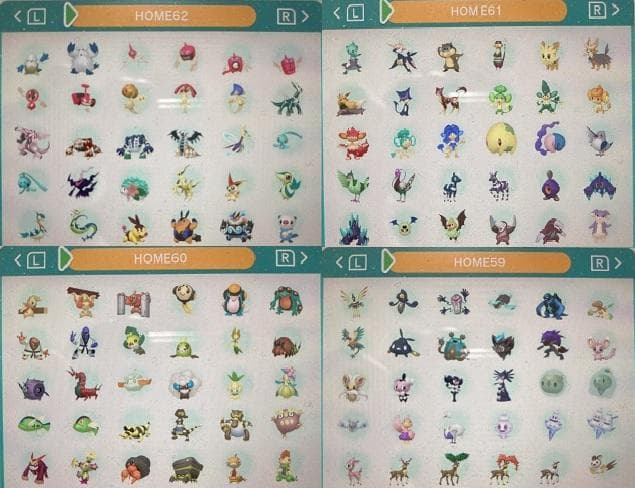 中古　ポケモン　ウルトラムーン　図鑑コンプリート全807種類　色違い全種　育成済