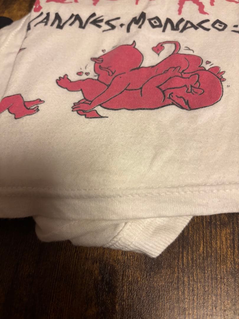 ヴィンテージ 四十八手 Tシャツ デビル エイリアン 古着 エロTシャツ