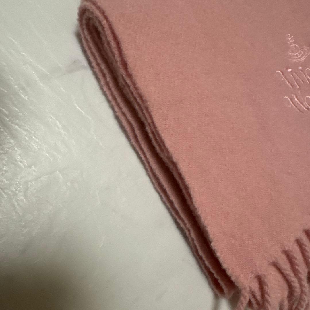美品　極レア　Vivienne Westwood ピンクマフラー