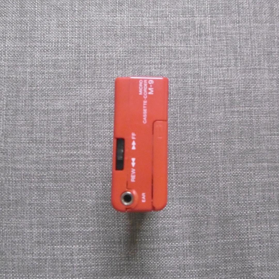 SONYマイクロカセットテープレコーダ　M-9