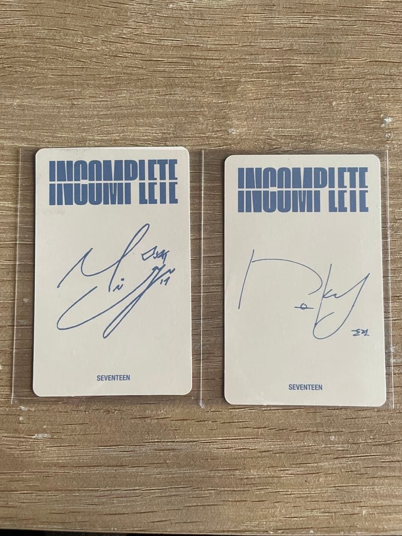 【最終値下げ】SEVENTEEN INCOMPLETE DVD未再生 付属品あり