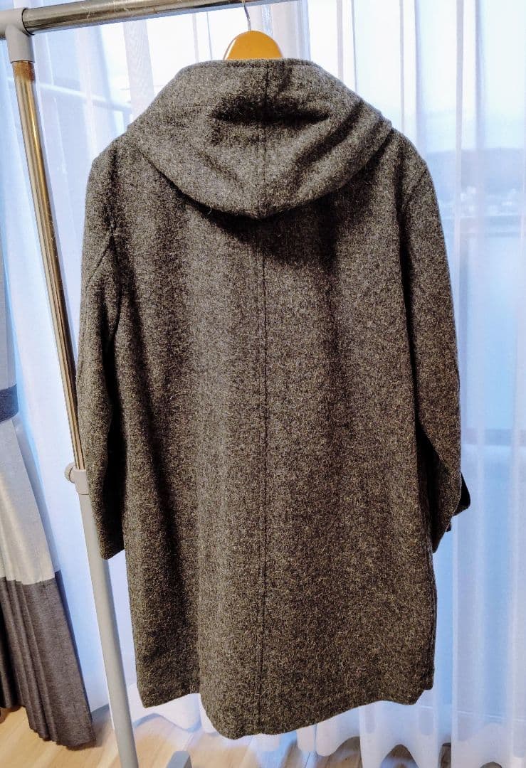 美品ＭＨＬマーガレットハウエル■ダッフルコート／フーデッドコート■ウール100%