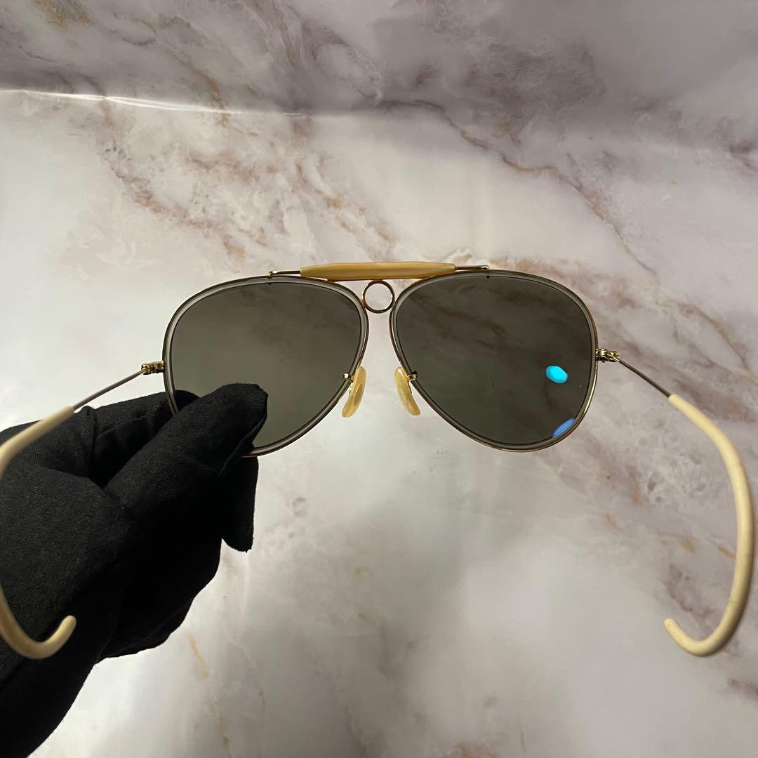 ray ban ティアドロップ y2k パイロット サングラス ケース付き