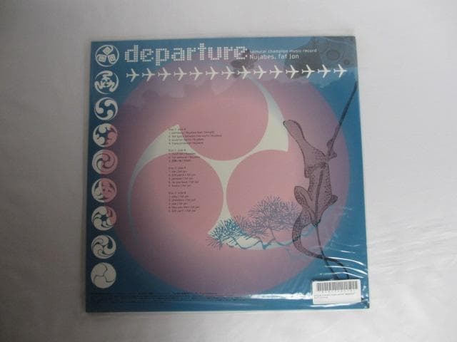 未使用 サムライチャンプルー LP レコード　departure Nujabes
