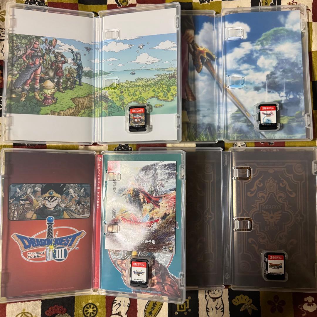 ドラゴンクエストシリーズ 4本セット　Switch