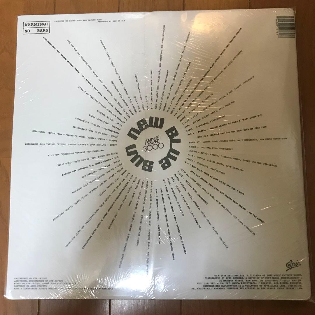洋楽 Andre 3000 NEW BLUE SUN 3LP VINYL