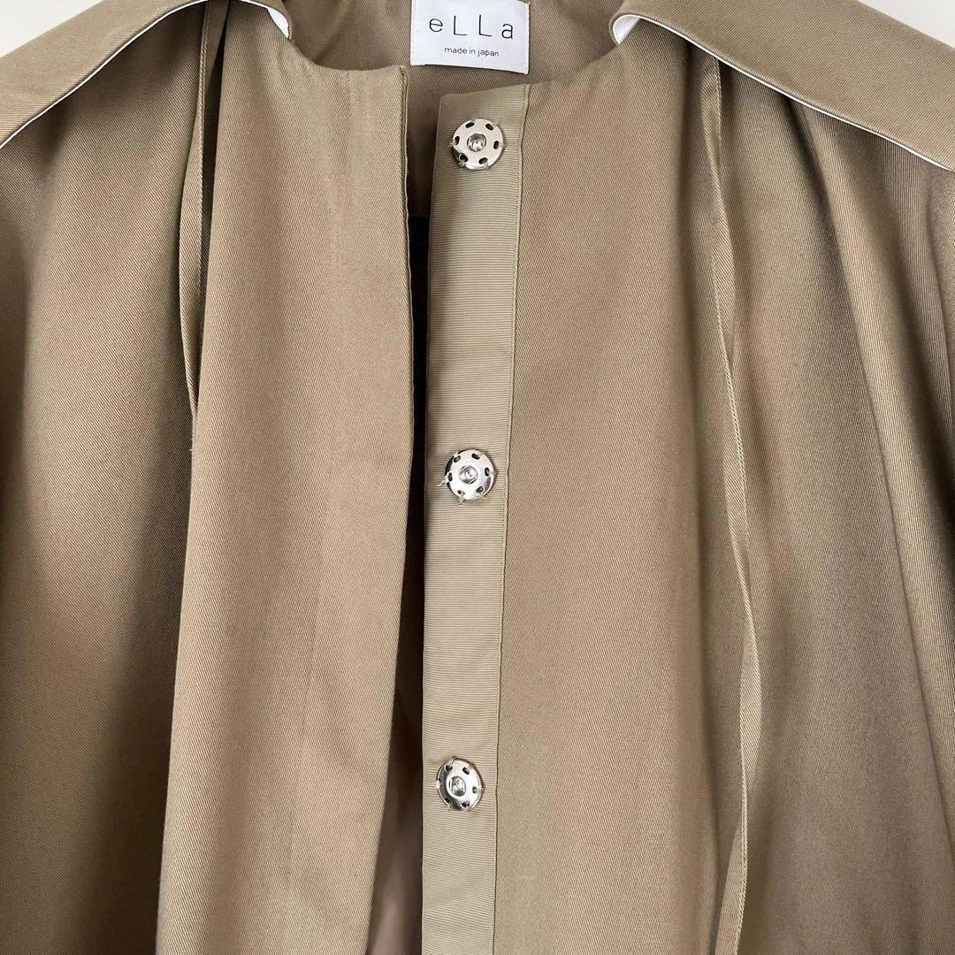 【美品】ella select shop_セーラートレンチコート