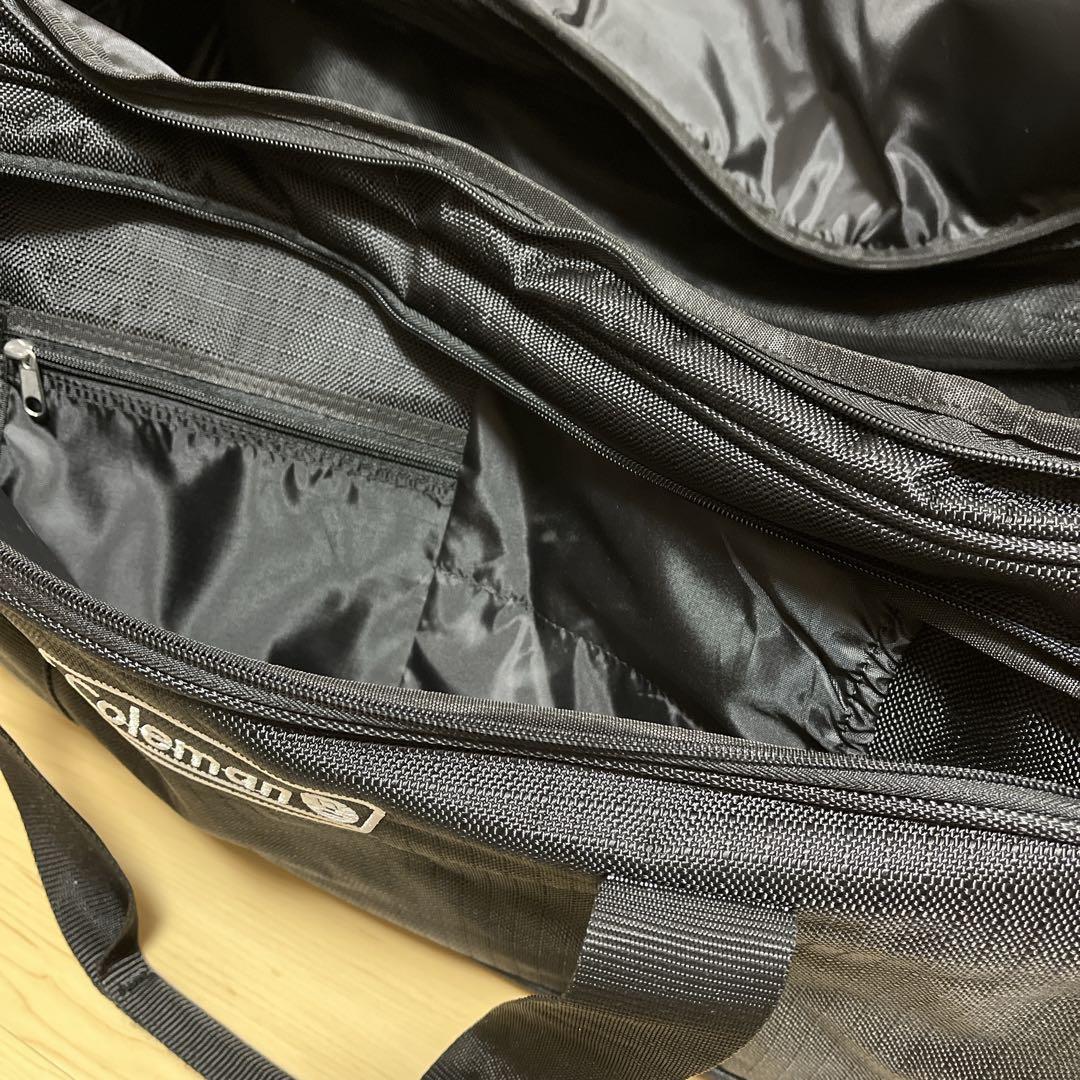 Coleman ボストンキャリーケース　ブラック　70L