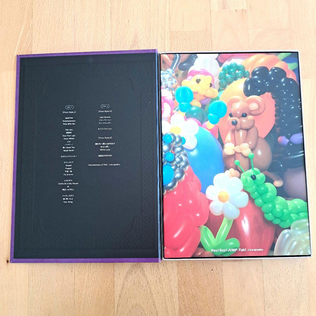ミュージック Hey!Say!JUMP Fab! Live speaks DVD