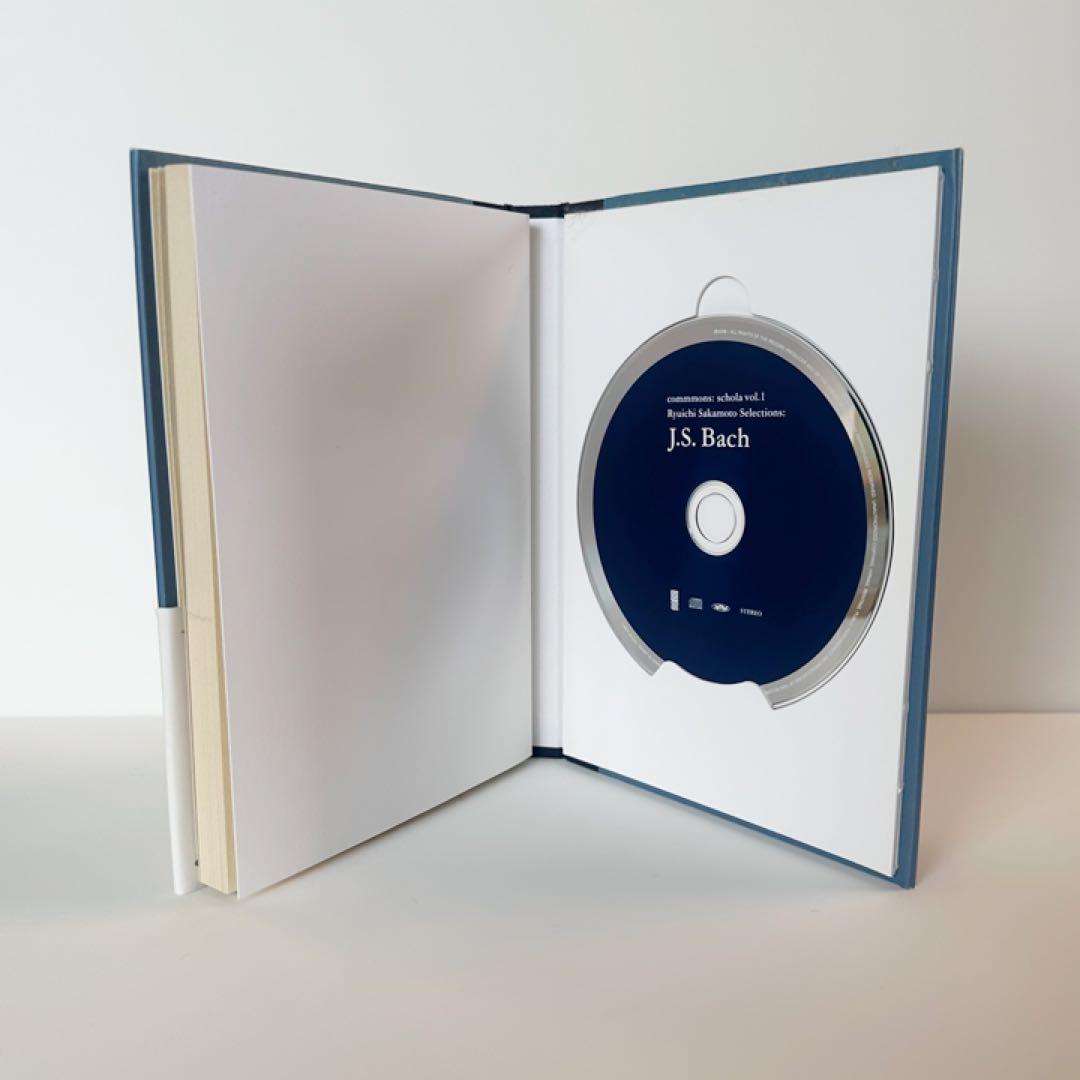 坂本龍一監修 スコラ バッハ編 本+CD