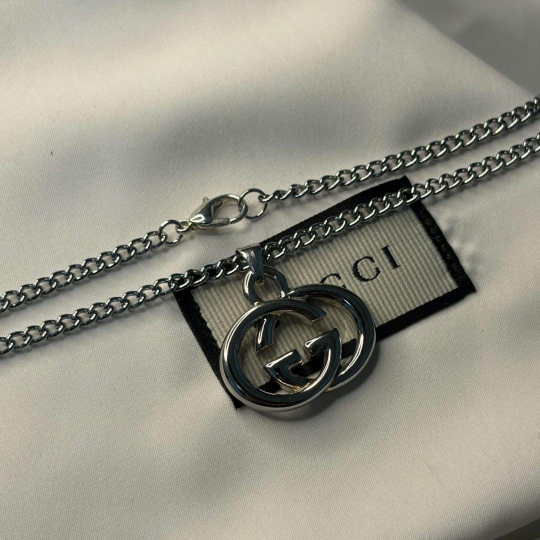 【美品】GUCCI グッチ インターロッキング GG チャーム