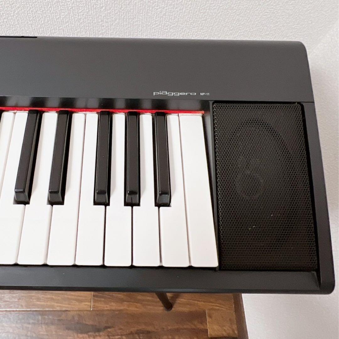 ヤマハ 電子ピアノ NP-11 15年製 純正スタンド椅子アダプター付 引取歓迎