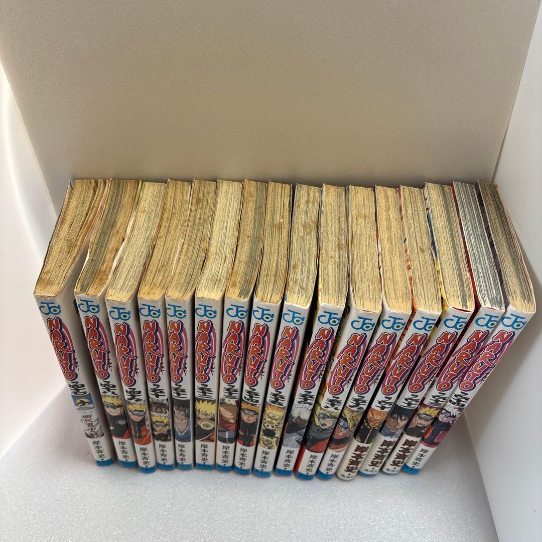 NARUTOナルト-初版-第一刷- 47～64巻(57・62抜け) バラ売り可