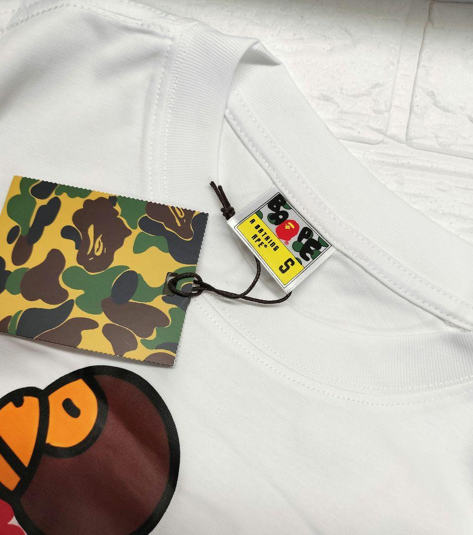 【新品 ダグ付】A BATHING APE ベビーマイロ Tシャツ S サイズ