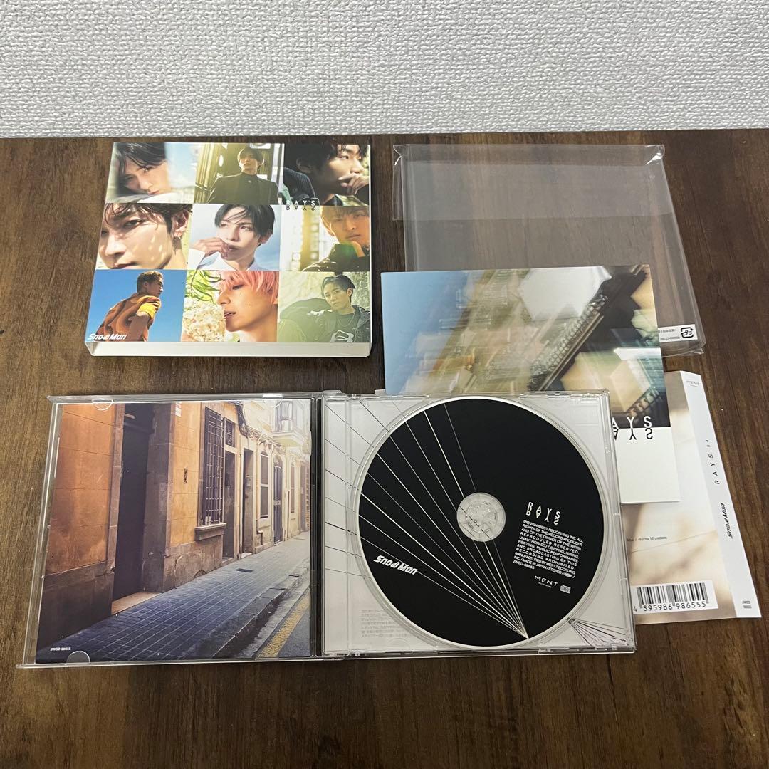 【先着特典付】 Man RAYS 初回盤A B 通常盤 CD＋DVD