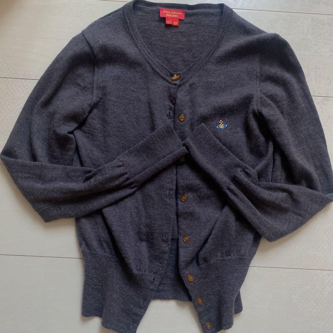 Vivienne Westwood ウール100% ダークグレー　カラーオーブ