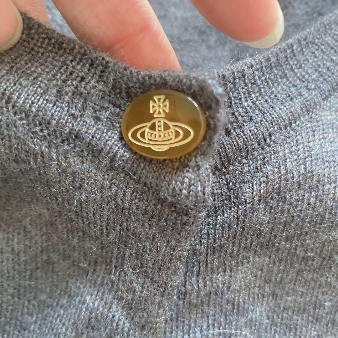 Vivienne Westwood ウール100% ダークグレー　カラーオーブ