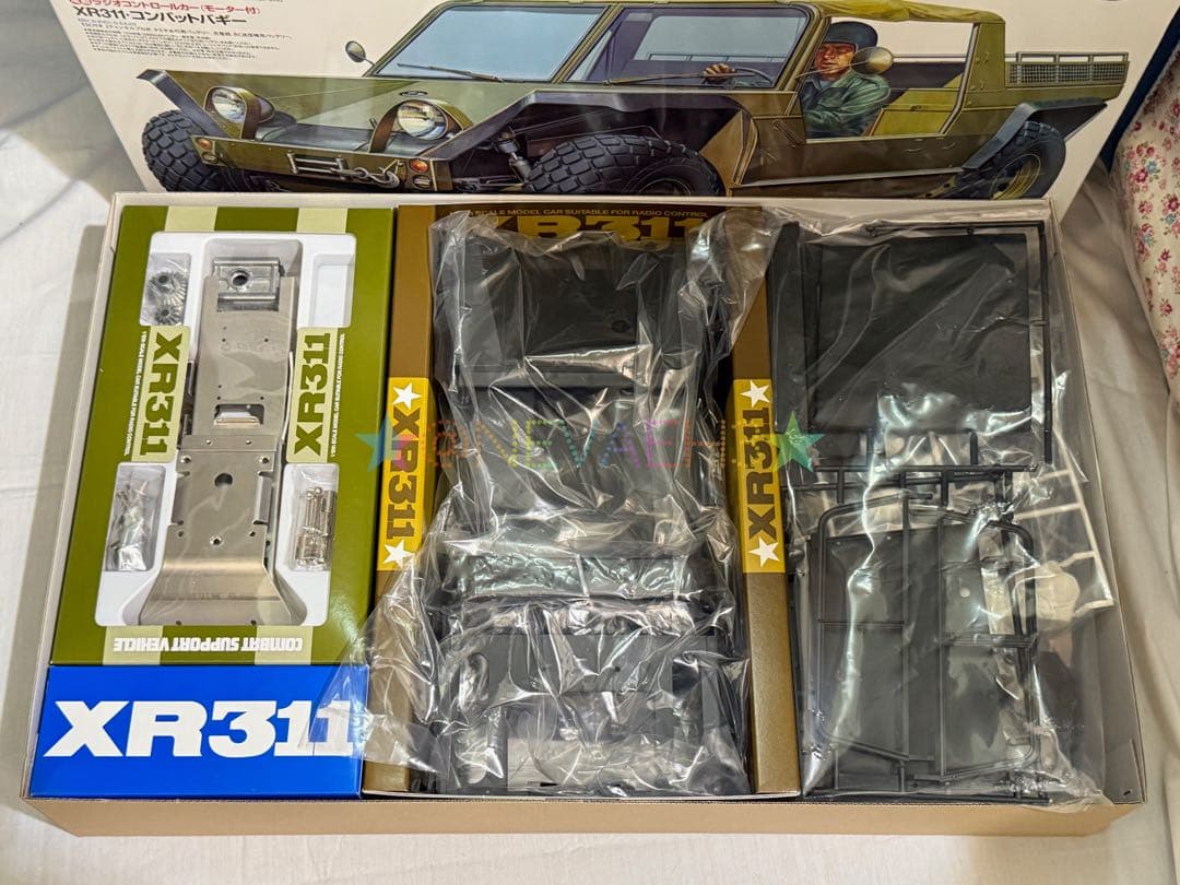 未組み立て★タミヤ★復刻版★XR311 コンバッバギー 1/12
