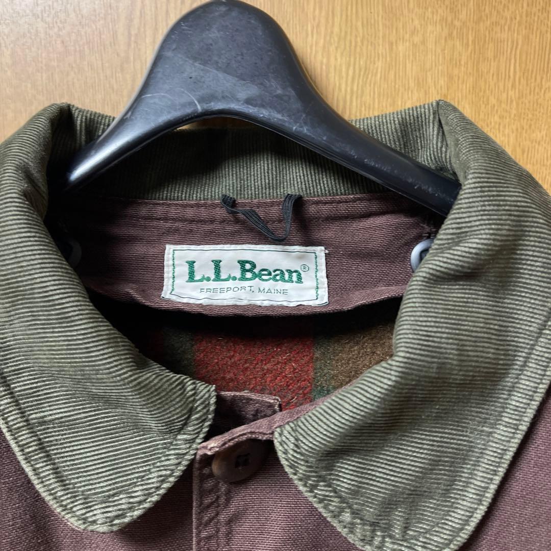 L.L.Bean ブラウン コットン カバーオール