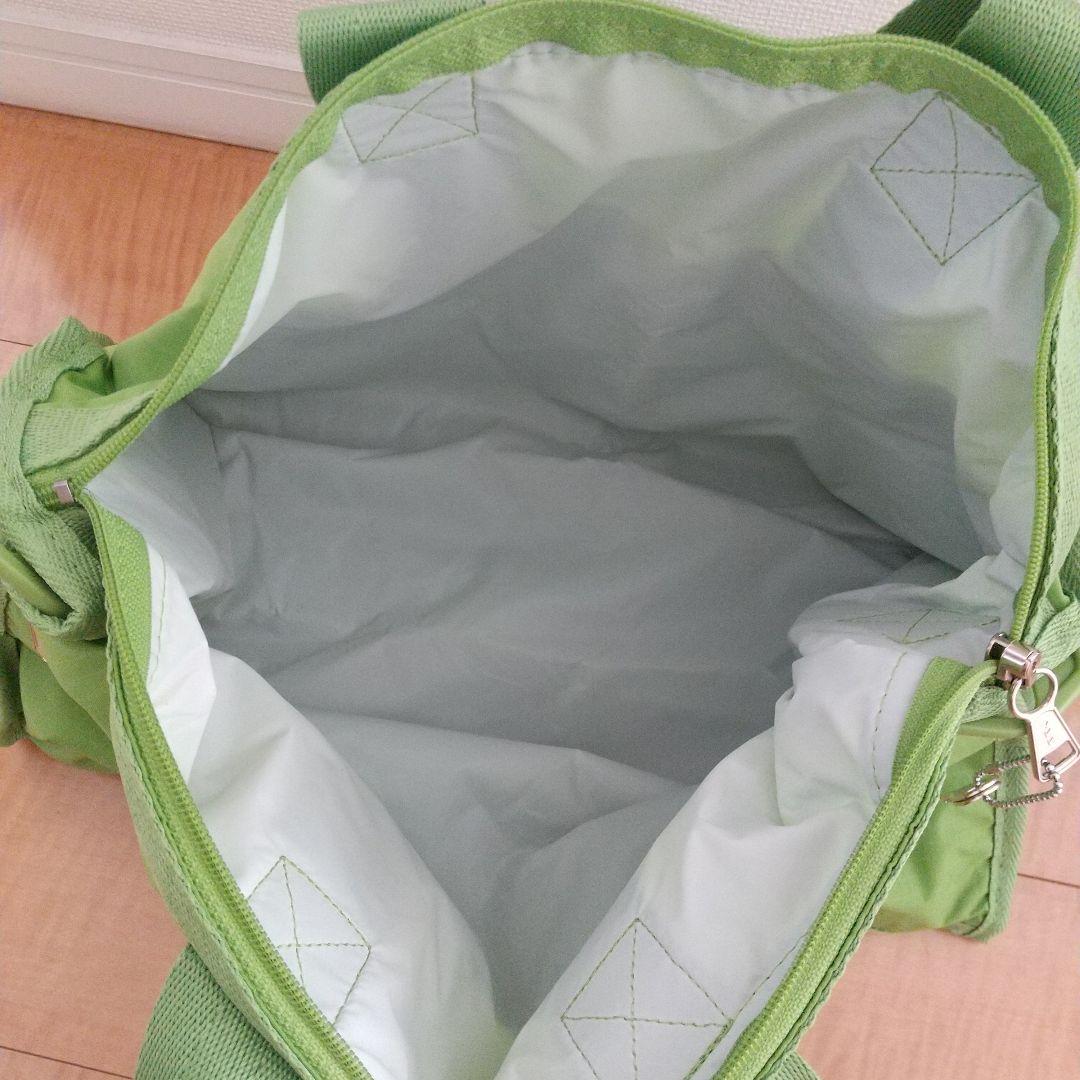 LeSportsac レスポ ボストン ショルダーバッグ ポーチ ストラップ付