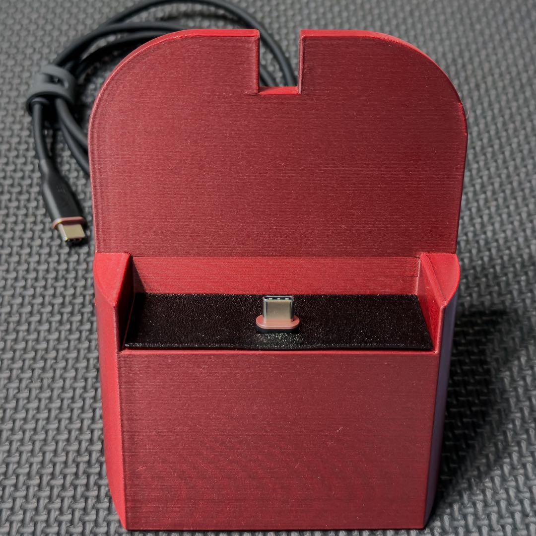 AK SP4000 用クレードル(メタリックレッド)