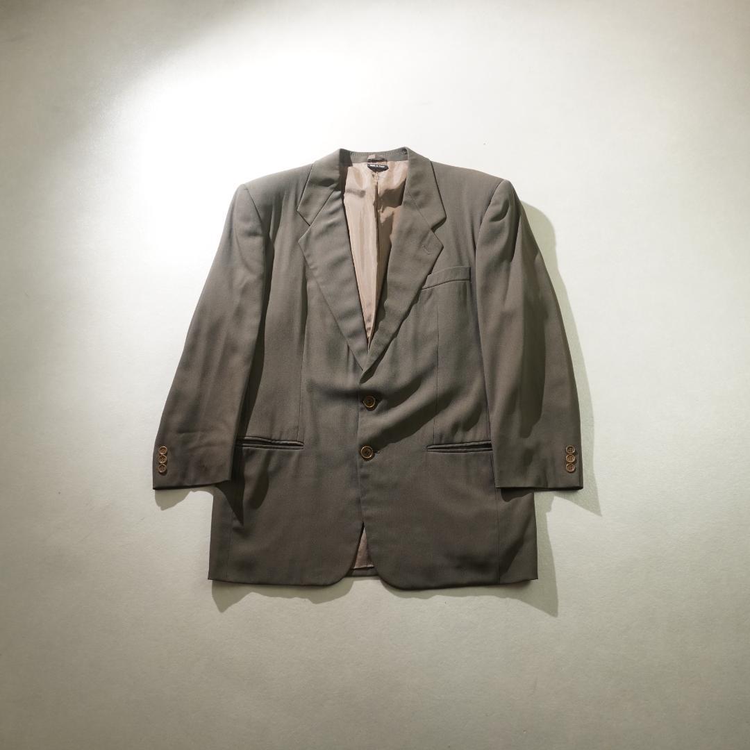 GIORGIO ARMANI シングルセットアップスーツ カーキ/VW502