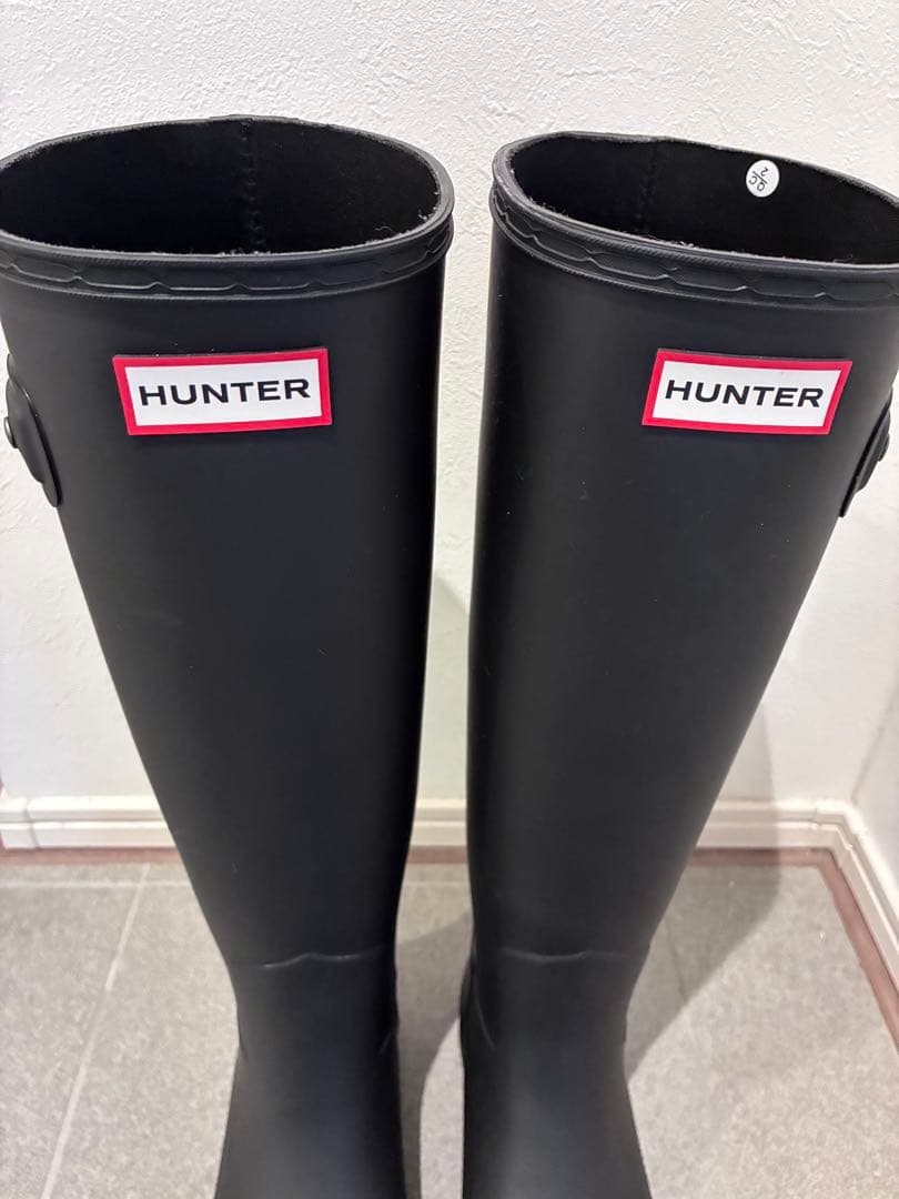 1*♡様 HUNTER ORIGINAL REFINEDロング レインブーツ