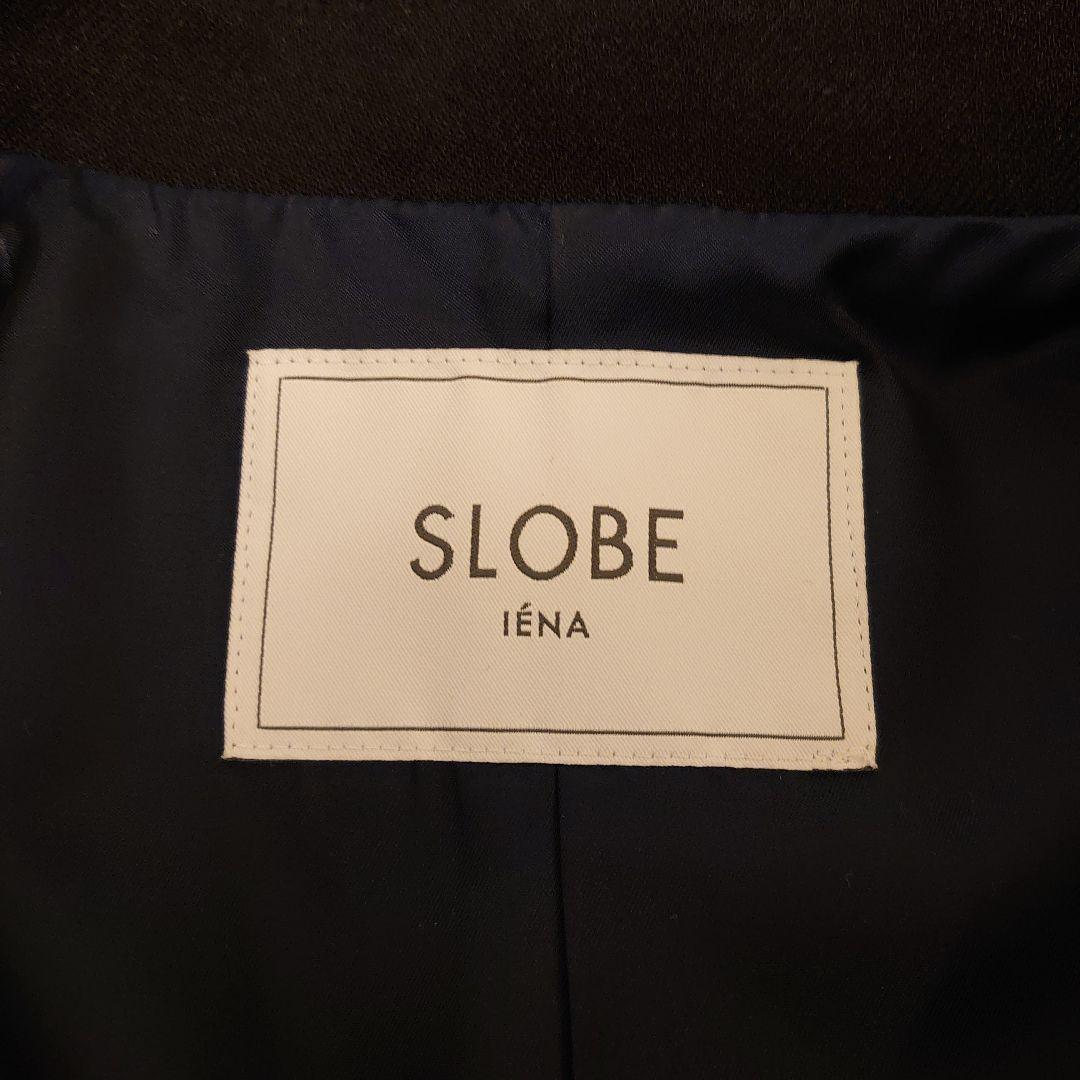 SLOBE IENA ウォッシャブル ツイル ジャケット ネイビー 38
