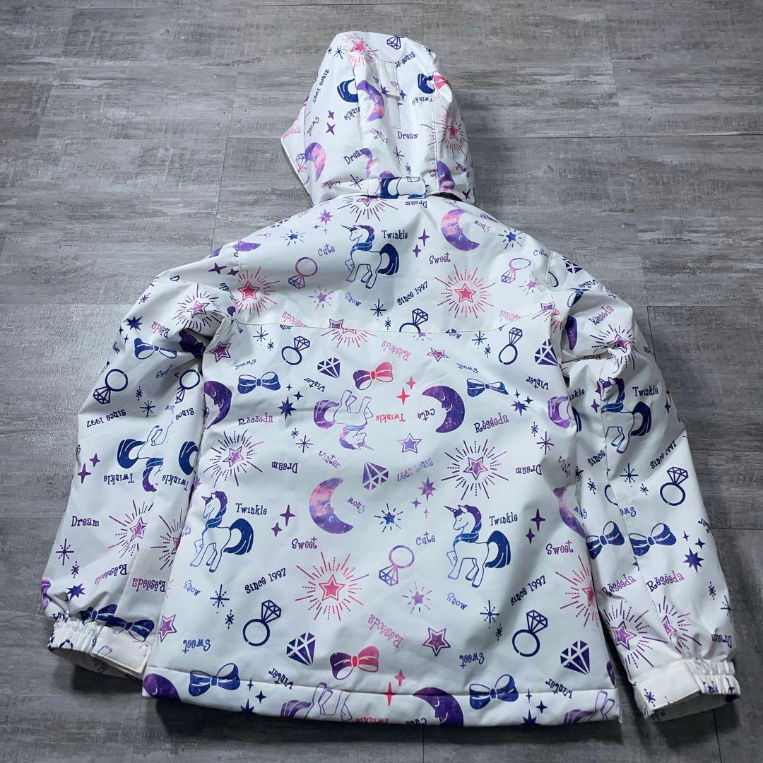 美品 人気★ RESEEDA 女の子 スキーウェア 160cm ユニコーン