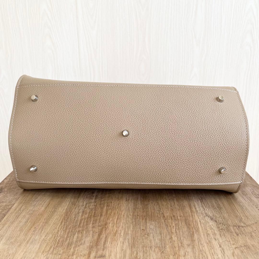 JISTORY　SIDE BELT BOSTON BAG　レザーボストンバッグ