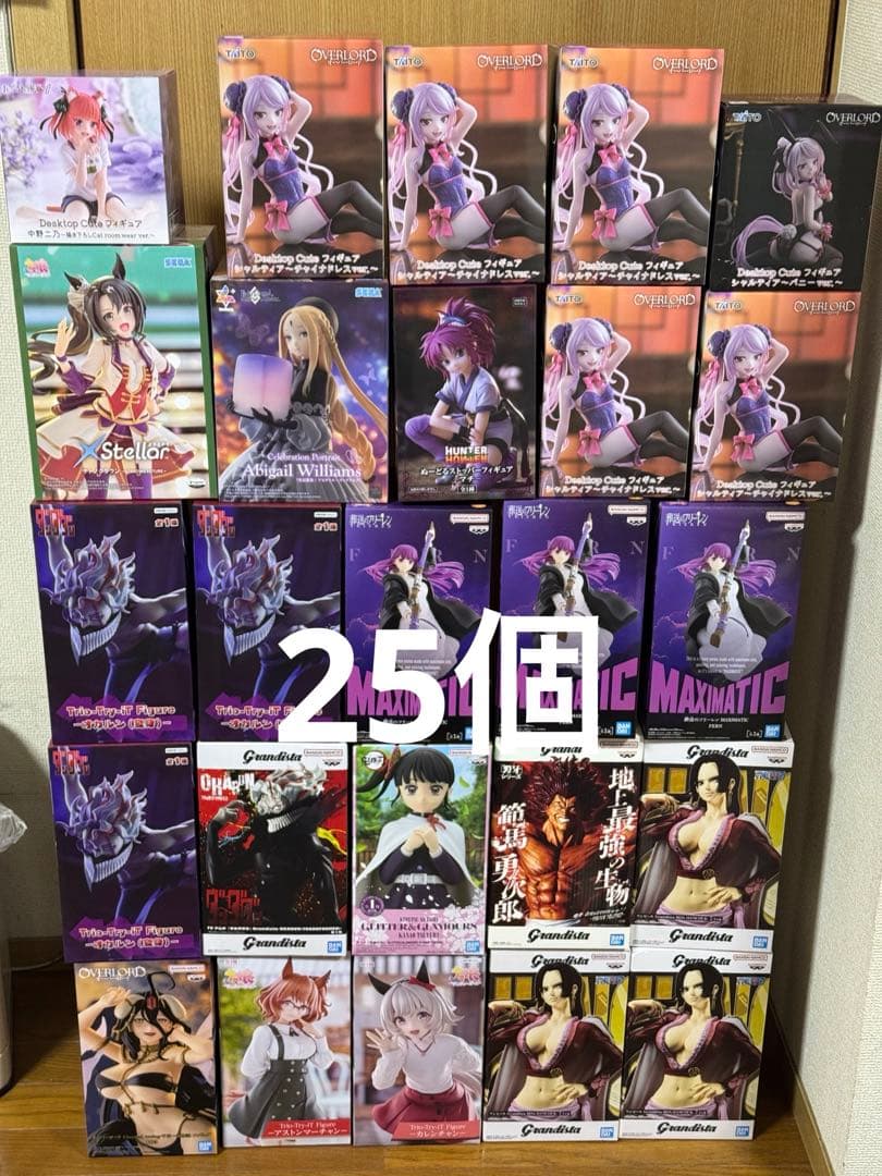 最新プライズフィギュア　美少女系など25点まとめ売り