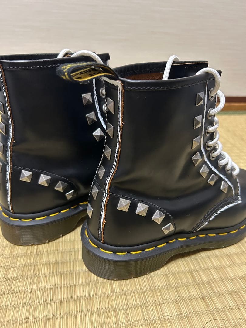 Dr. Martens スタッズ ブラックブーツ
