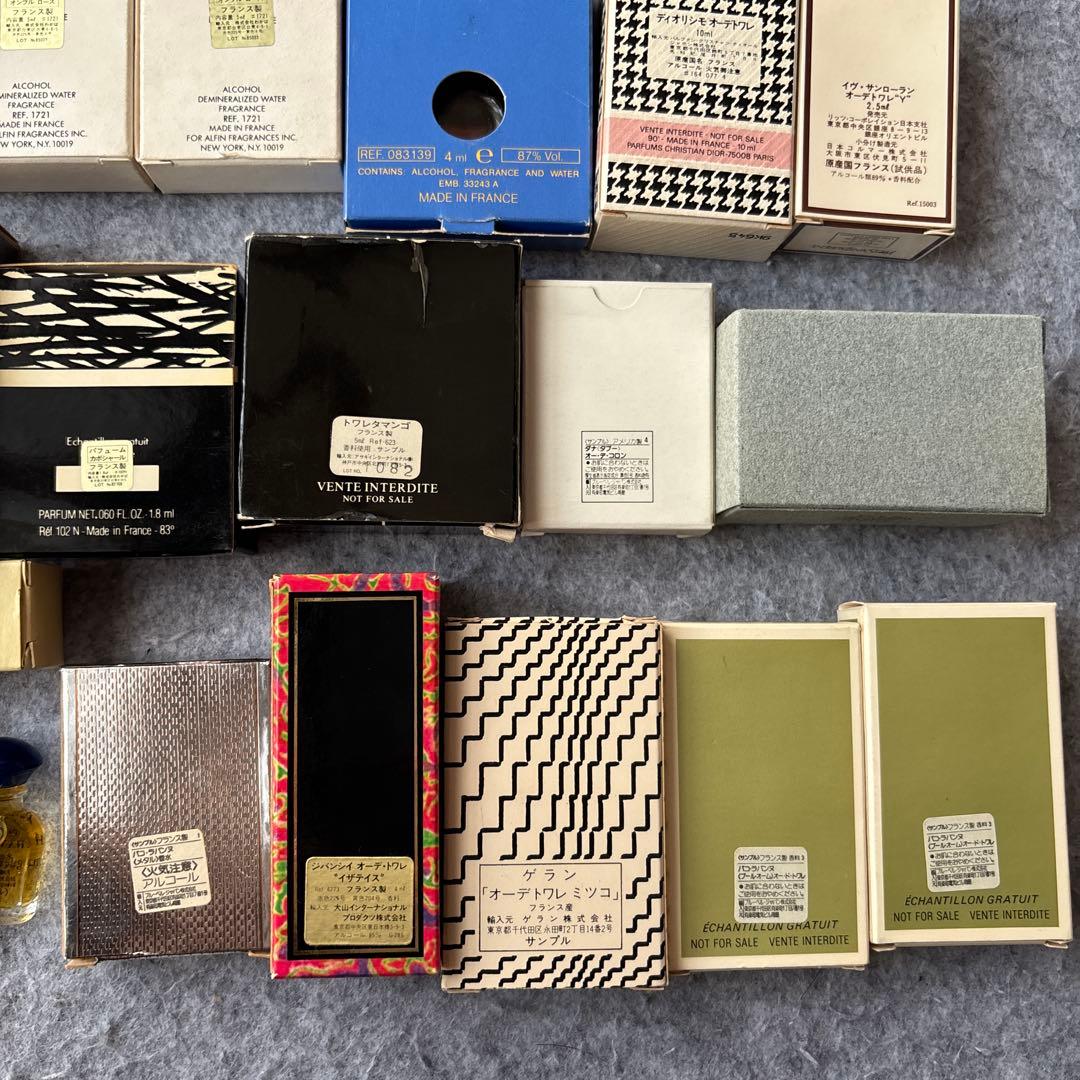 香水 サンプル ほぼ未使用 まとめ売り CHANEL dunhill等