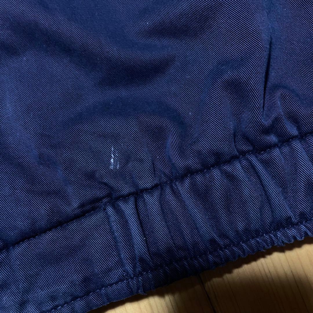 90年代 Ralph Lauren スウィングトップ 襟コーデュロイ ネイビー