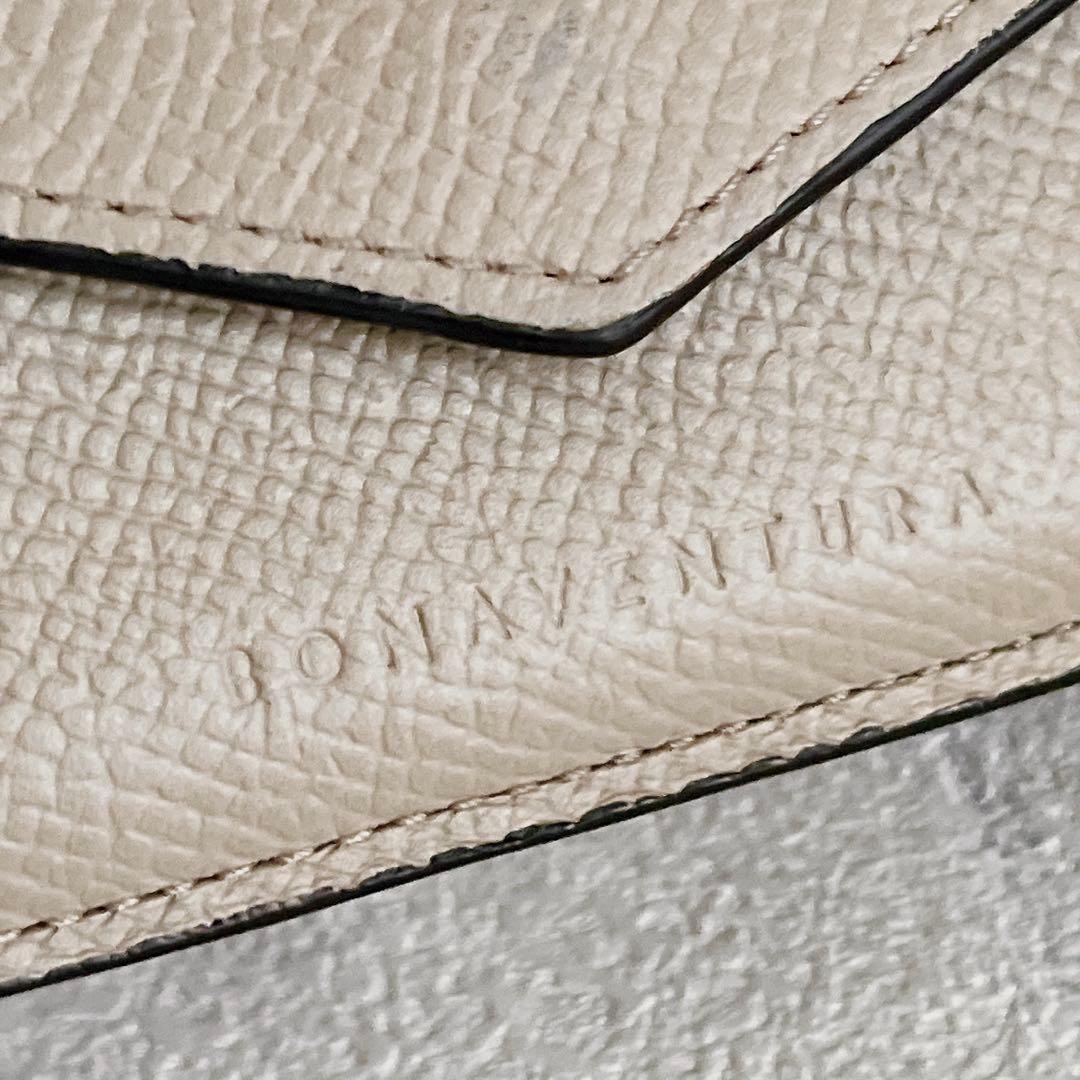 美品✨BONAVENTURA ノブレッサ スモールウォレット グレージュ