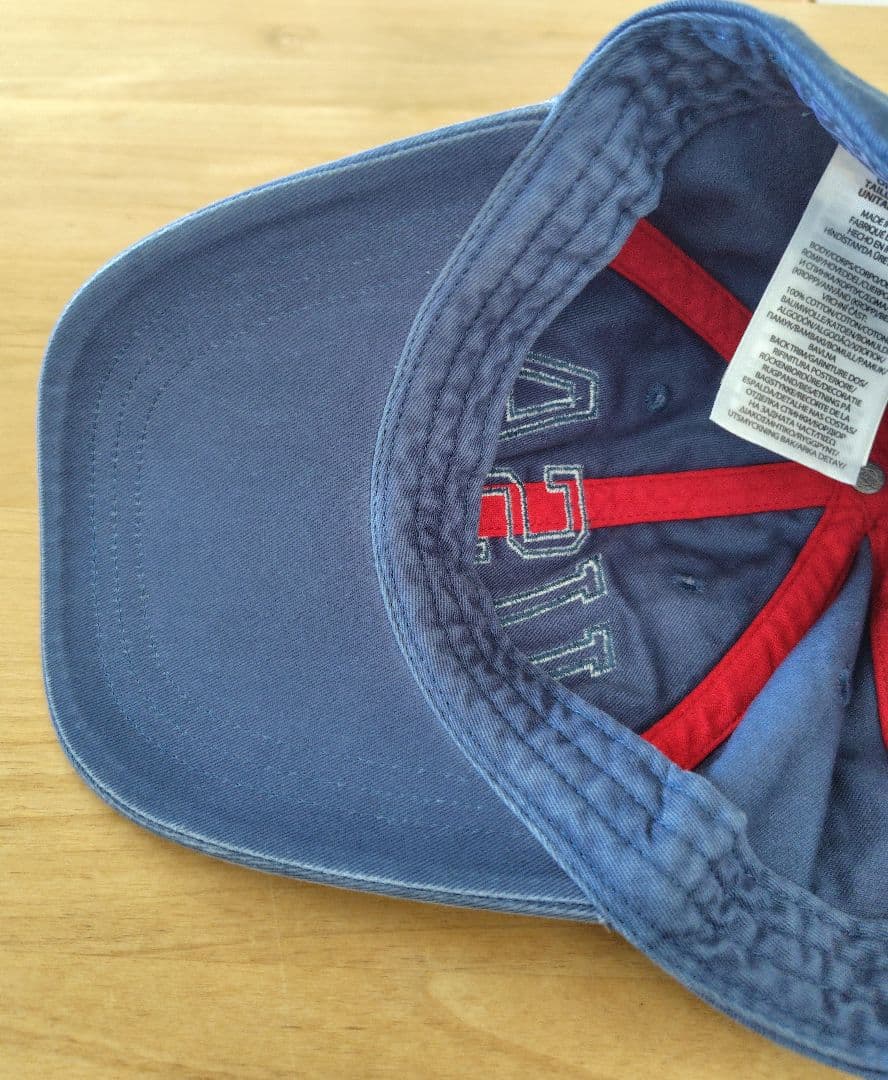 Polo RalphLauren USA ベースボールキャップ ブルー キャップ