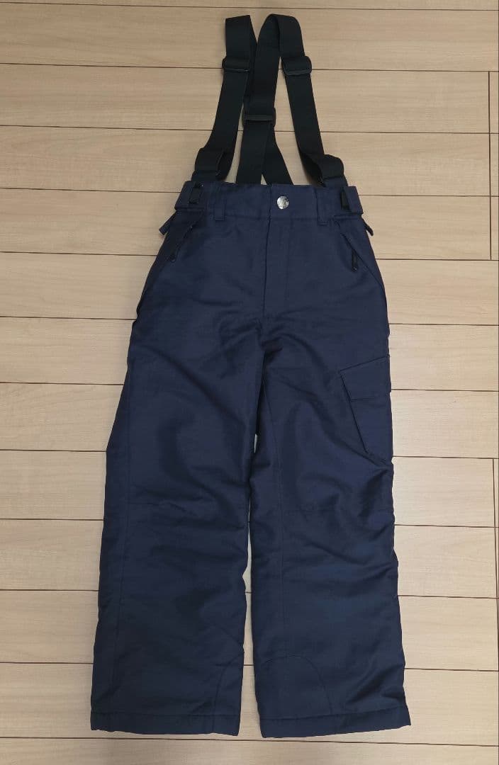 美品130 スノーウェア 上下セット ユニセックス キッズ