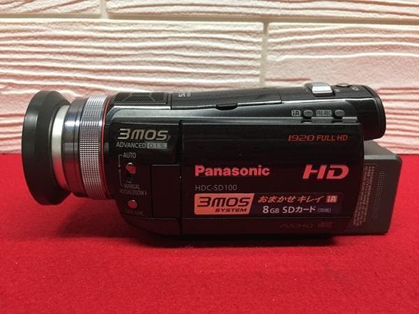 Ｙ ジャンク Panasonic HDC-SD100 ビデオカメラ S