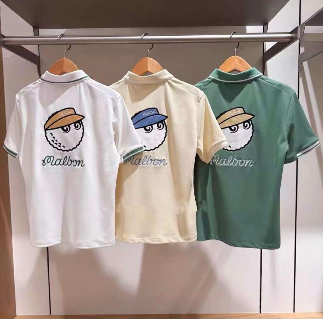 マルボンゴルフ Malbon レディース半袖 Tシャツ トップス人気