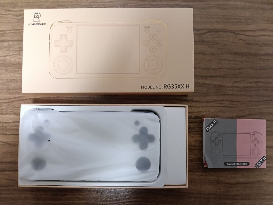 Anbernic RG35XX H クリア ゲーム機