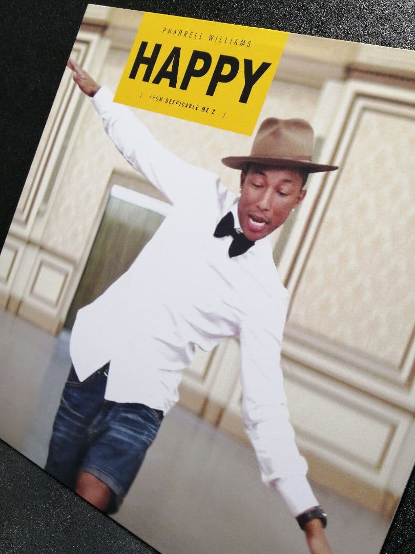 【 EUオリジナル盤 】PHARREL WILLIAMS HAPPY