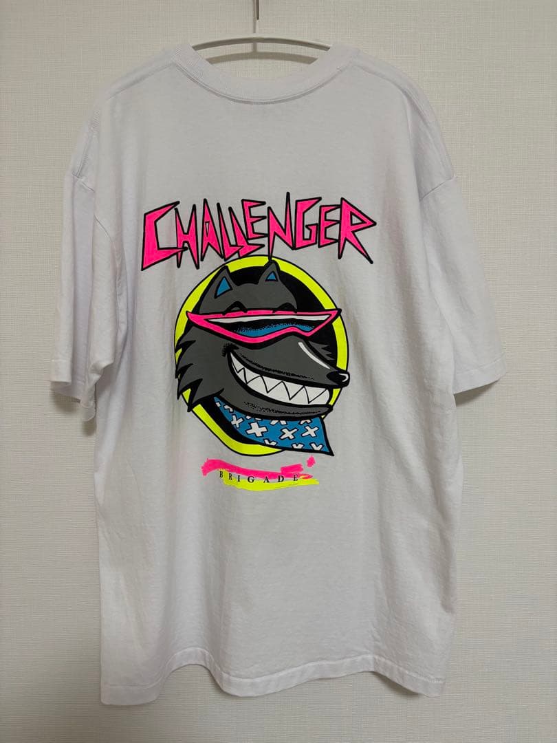 トップス CHALLENGER NEON WOLF TEE [CLG-TS 025-026