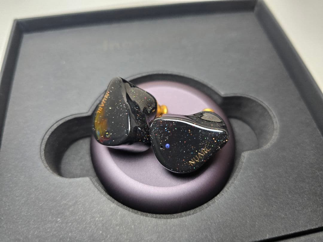 NUARL Inovator ブラックスターライト ワイヤレスイヤホン