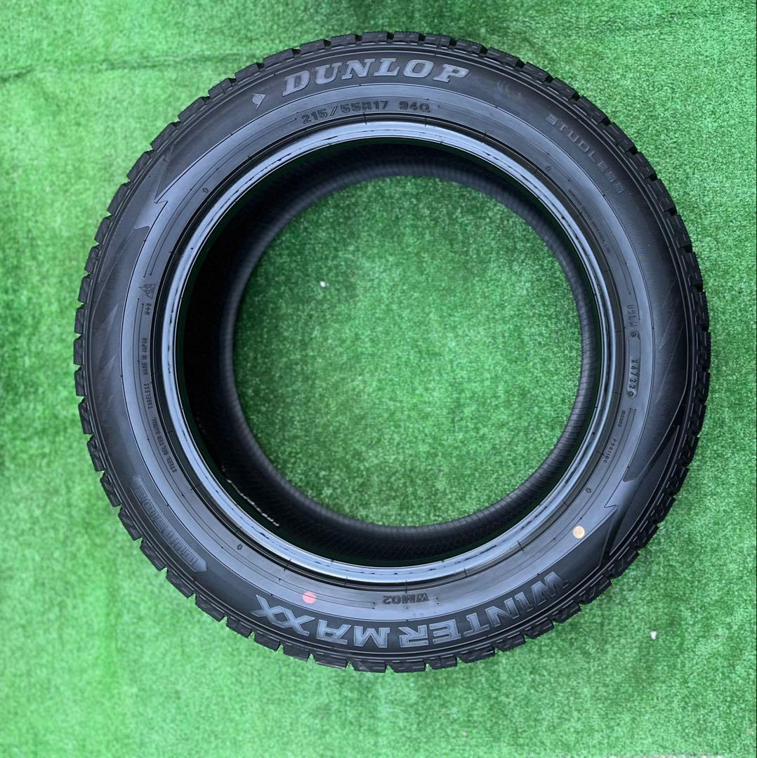 215/55 R17 DUNLOP WINTERMAXXスタッドレスタイヤ