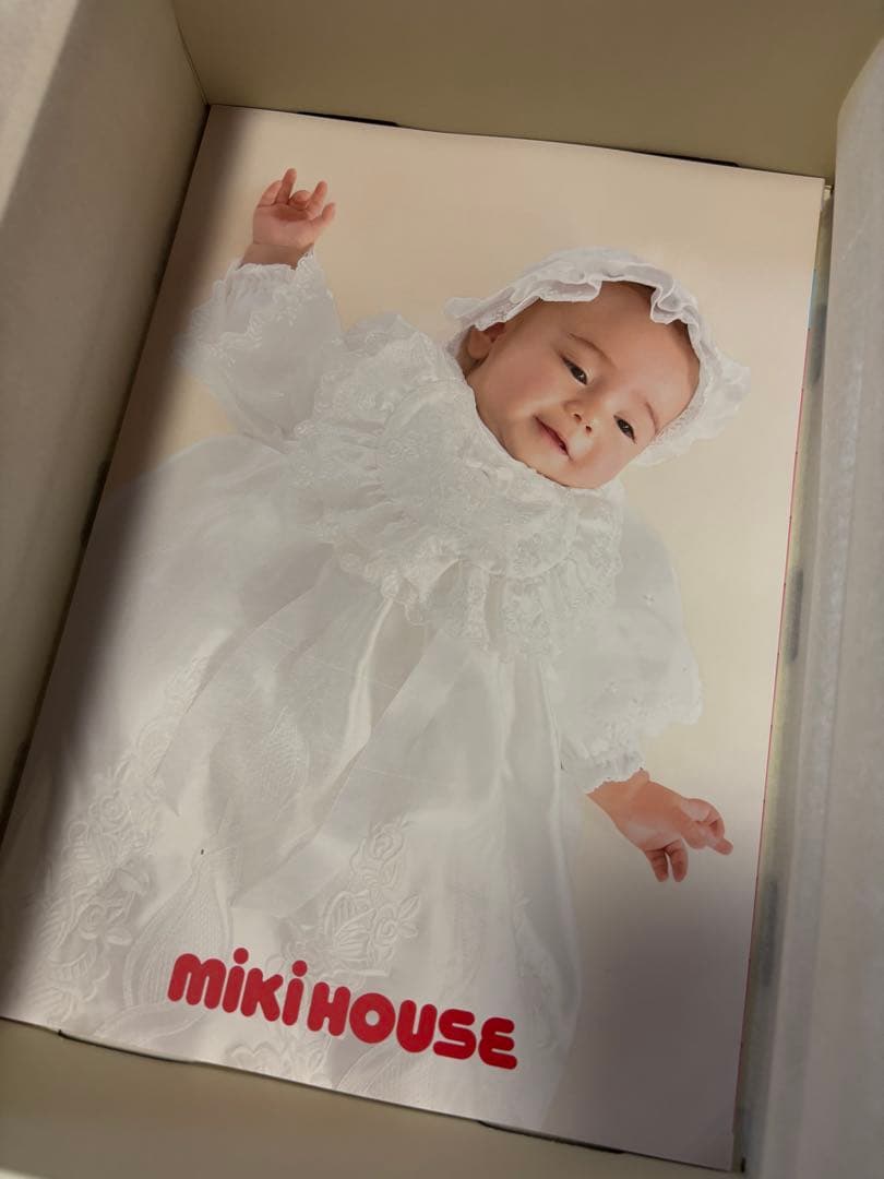 新品・未開封！25,850円相当☆ミキハウス　新生児服・靴　出産準備4点セット