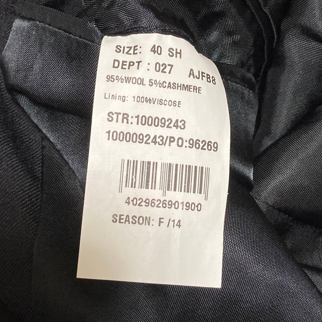 Brooks Brothers カシミヤ混 ブレザー 黒MADISON 40SH