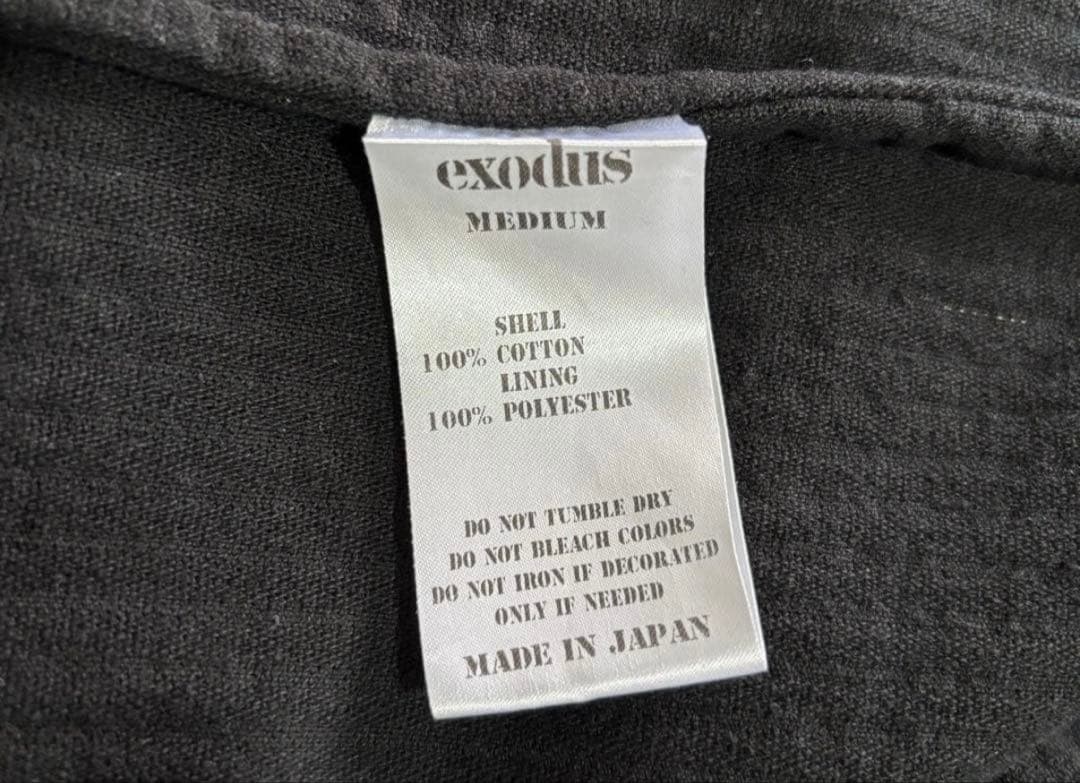 ジャケット・アウター EXODUS CHINA OPEN COLLAR SHIRT TYPE-1
