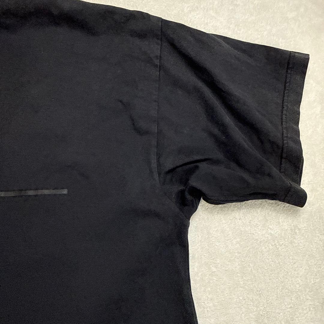 バレンシアガ　2022年　フェード加工オーバーサイズTシャツ　ブラック　Lサイズ